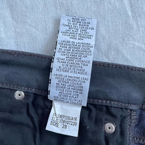 STS Blue Distressed Camo Skinny Jeans - 28 - Picture 9 of 9